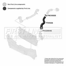 FIRST LINE fth1636 -  Трубка нагнетаемого воздуха